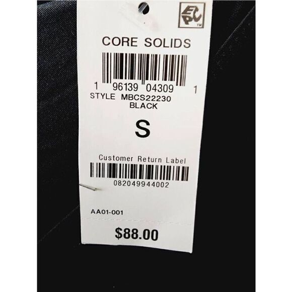 Bar III Womens Plunge V-Wire One-Piece Swimsuit Black, Size XS, New $88 - Picture 8 of 8